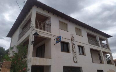 Firmado el convenio para la financiación de la construcción de dos nuevas viviendas para alquiler en Aguaviva